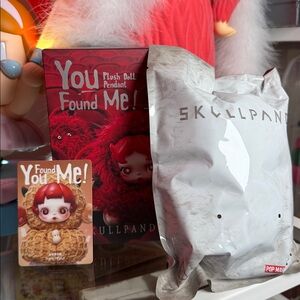 Authentic SkullPanda “you found me” Pranky peanut! Sealed In bag.